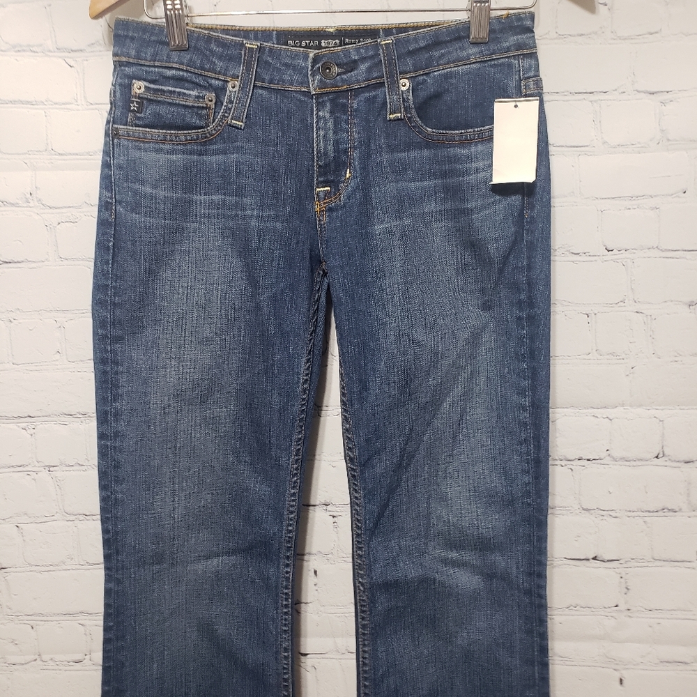 Big Star 1974 NWT Sz 26R Remy Boot Low Rise Jeans - Picture 3 of 16